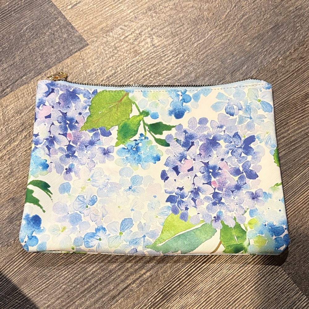 Floral Watercolor Pouch